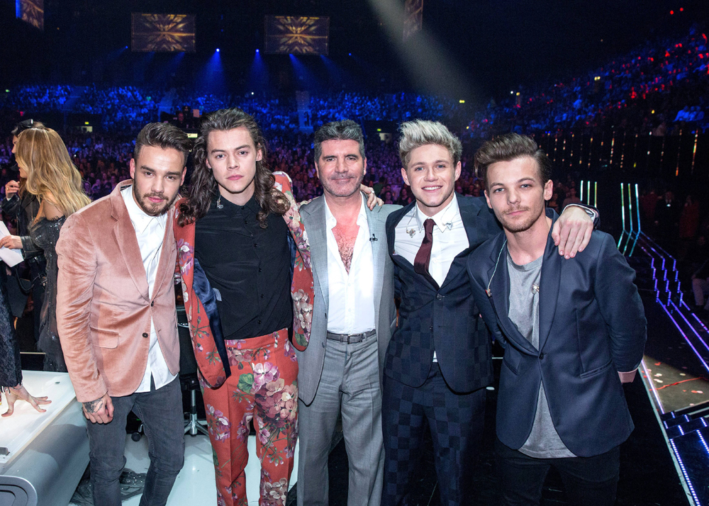 simon cowell one direction 2016