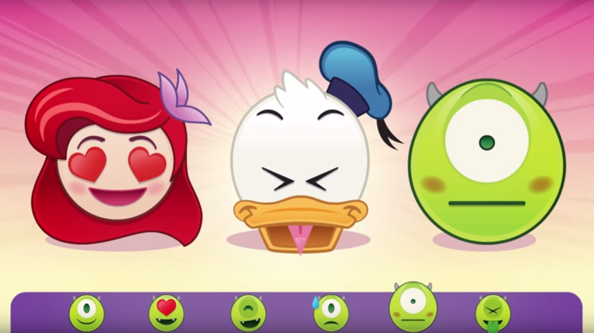 disney emoji monsters inc