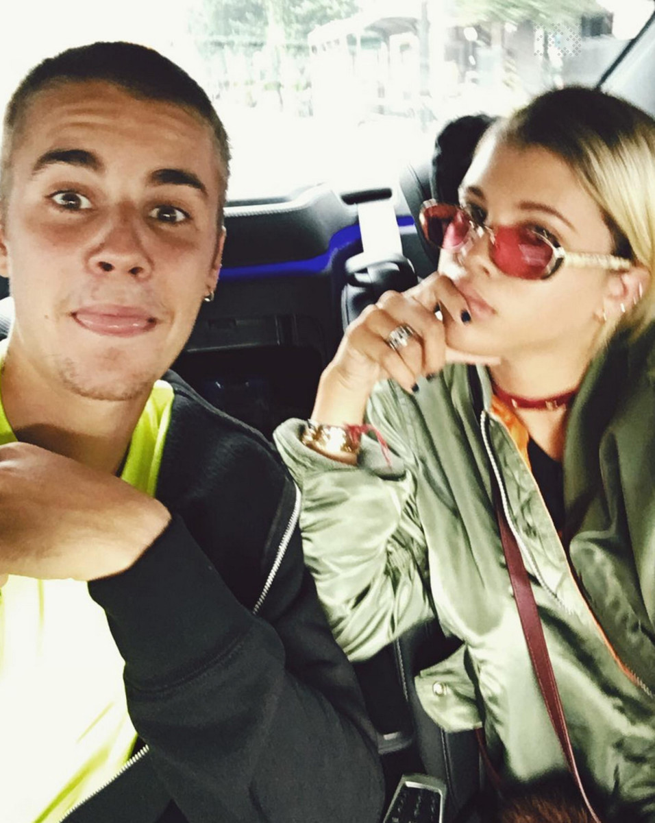 Sofia Richie följde med Justin till Japan.