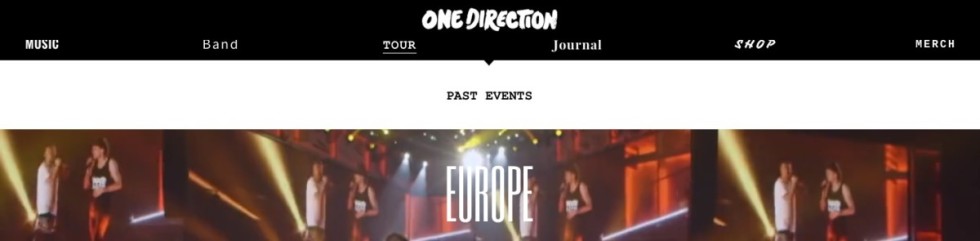 "Future events" togs bort från hemsidan i går.