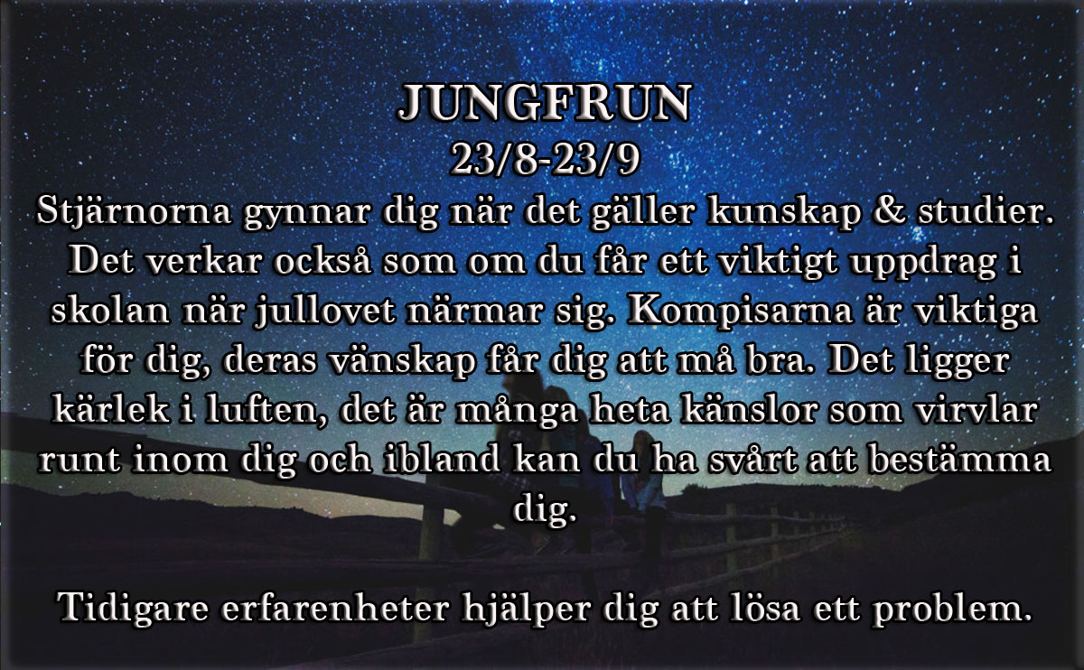 Horoskop matchar för sex