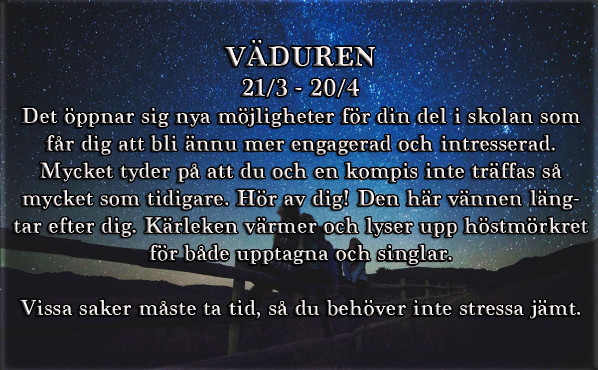 Horoskop matchar för sex