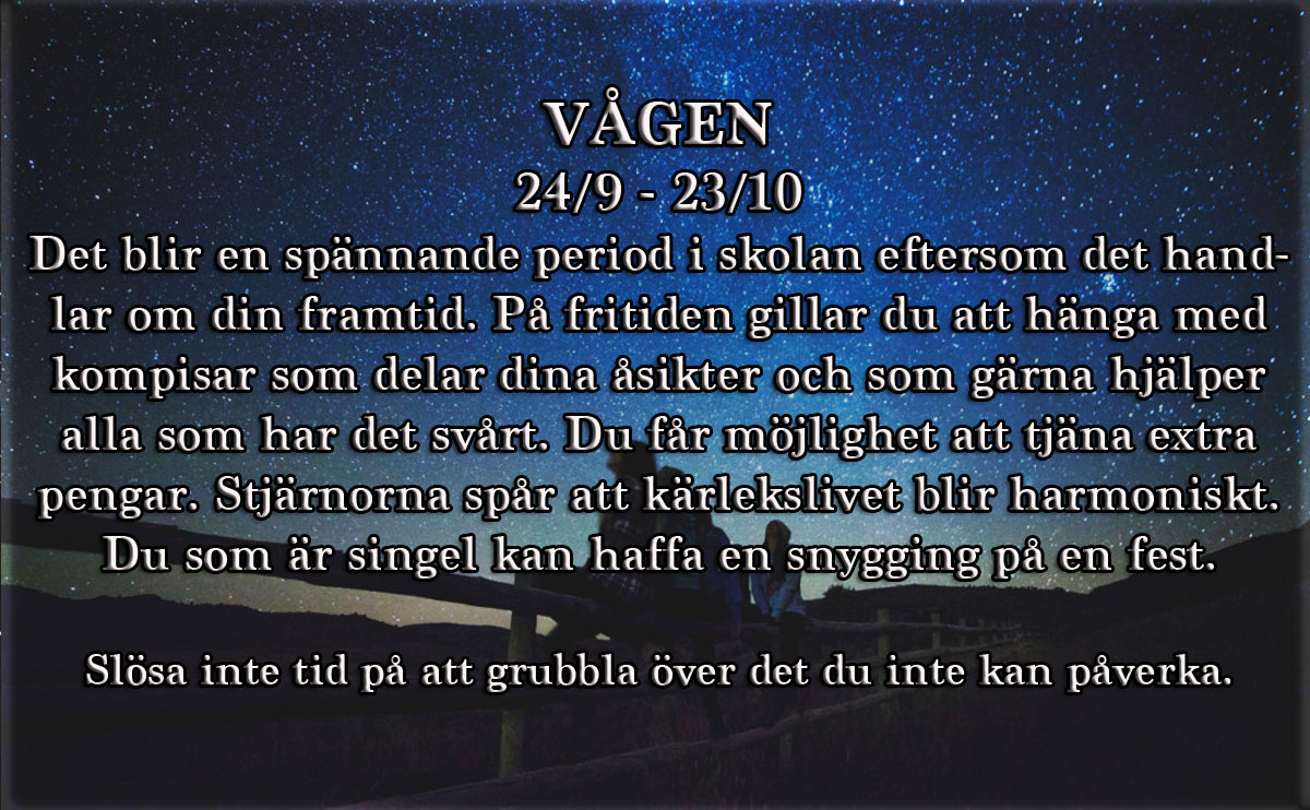Horoskop matchar för sex