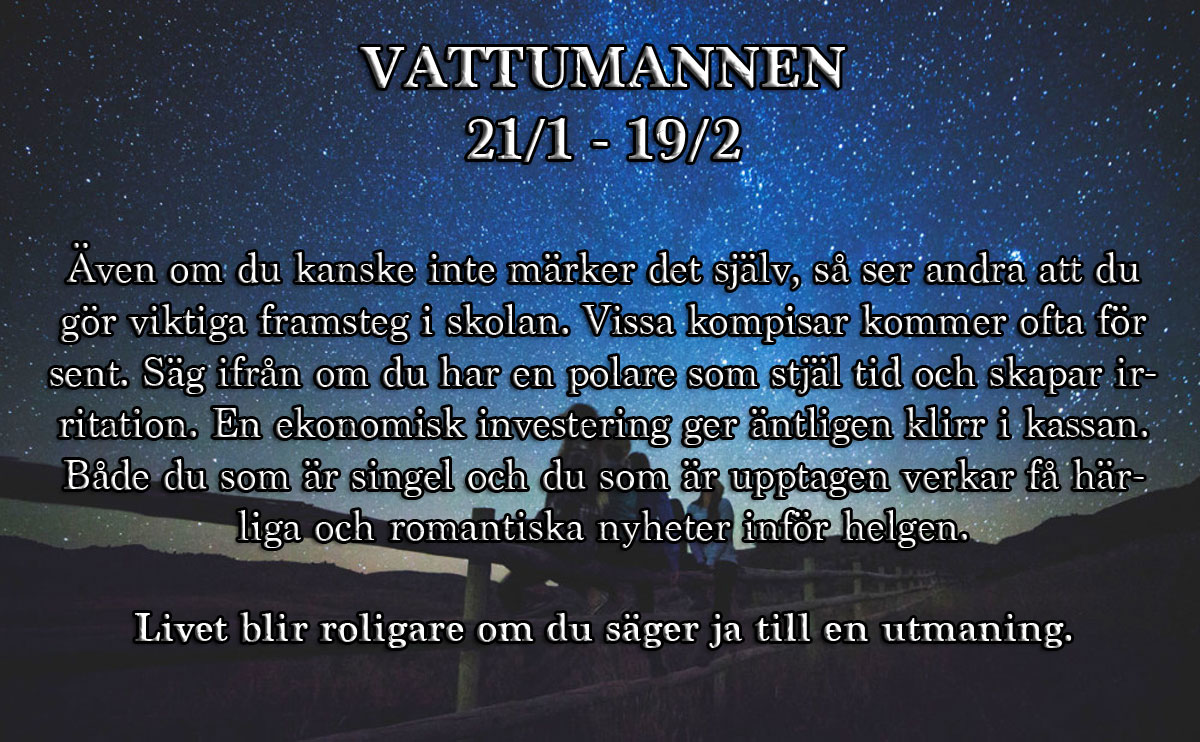 Horoskop matchar för sex