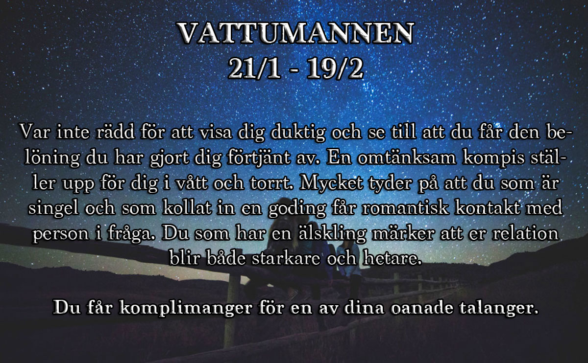 Horoskop matchar för sex