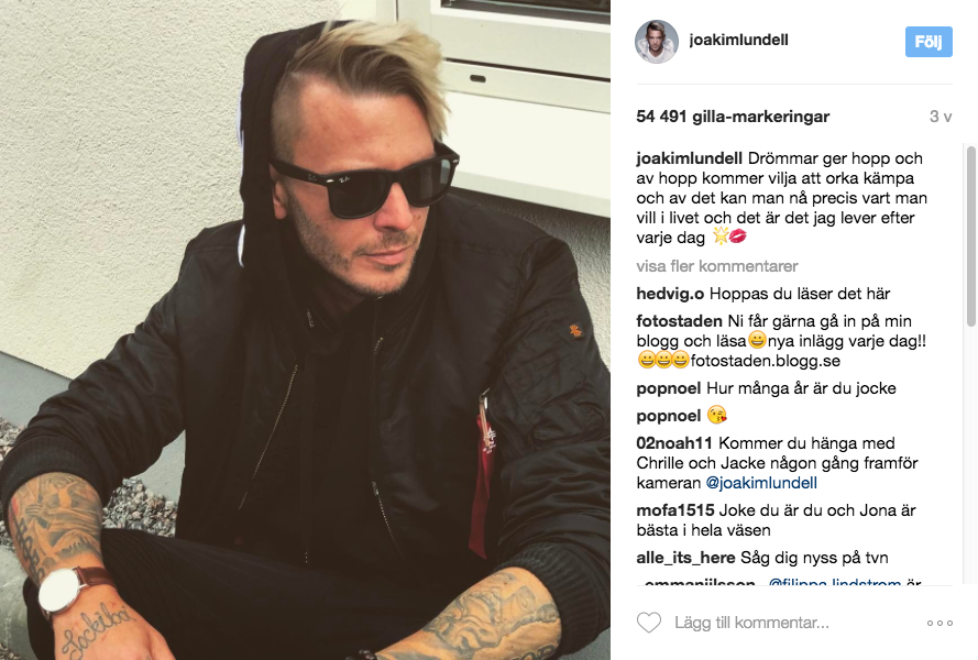 Hur Mycket Pengar Har Joakim Lundell