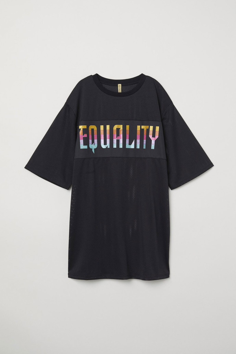 T-shirt, proud out loud, H&M pride-kollektion.